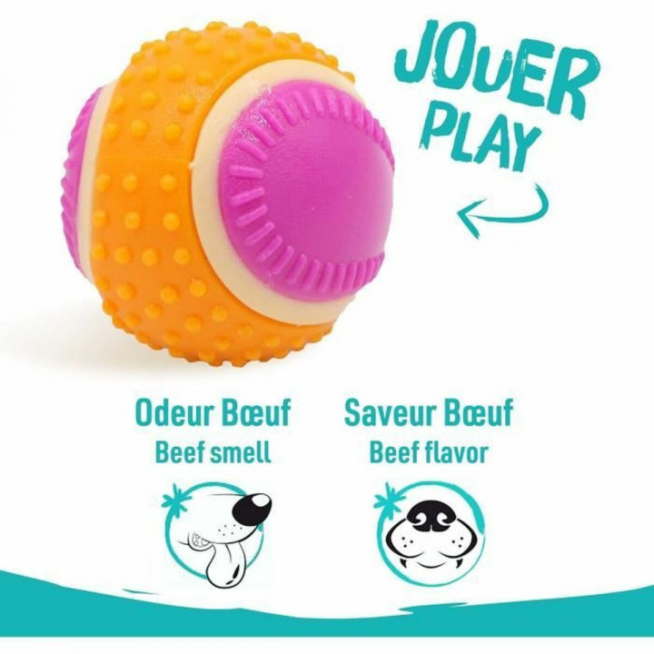 Soft toy for dogs Aimé Pink Plastic