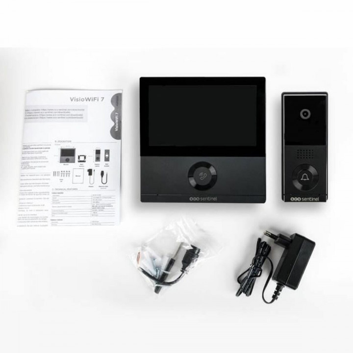 Smart Video-Porter SCS SENTINEL VisioWifi Zwart noir