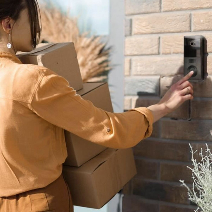 Smarter Video-Türöffner SCS SENTINEL VisioWifi Schwarz noir