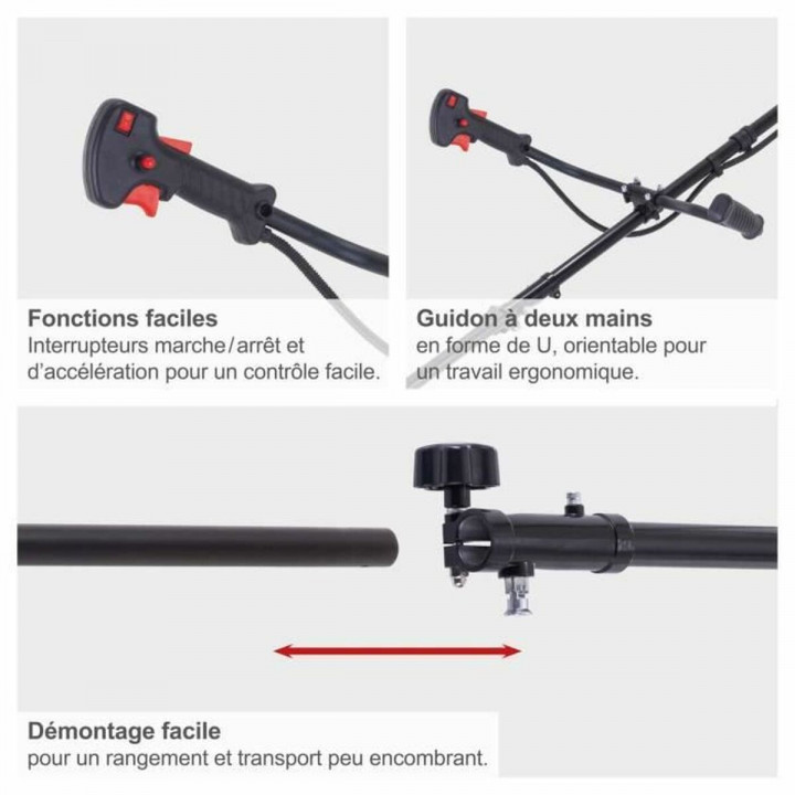 Multifunctionele bosmaaier Scheppach PBC520