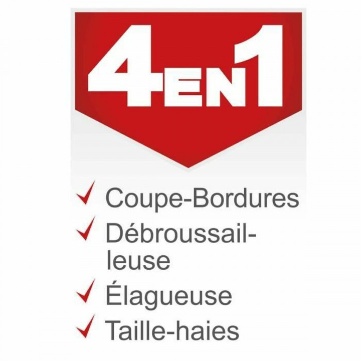 Débroussailleuse multifonction Scheppach OMF52-4P 55 cc