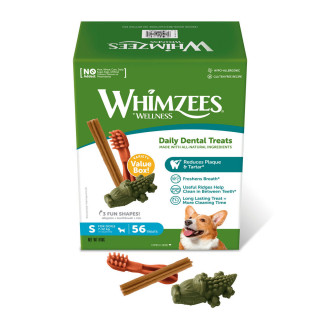 Natvoer Whimzees Daily Dental Treats 56 Stuks