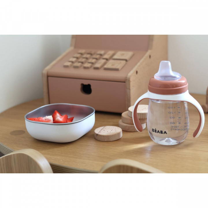 Verre d’Apprentissage Béaba Orange 210 ml