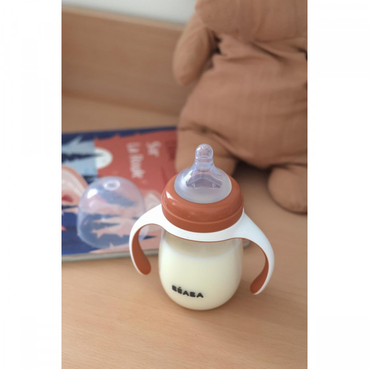 Training Glass Béaba Orange 210 ml