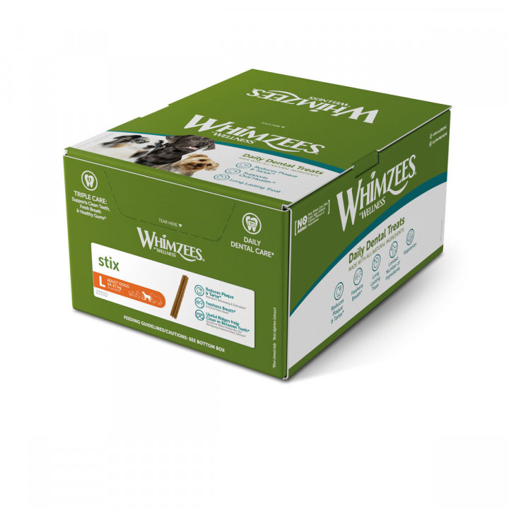 Confiseries pour l'hygiène des dents Whimzees Stix 50 Pièces (50 Unités)