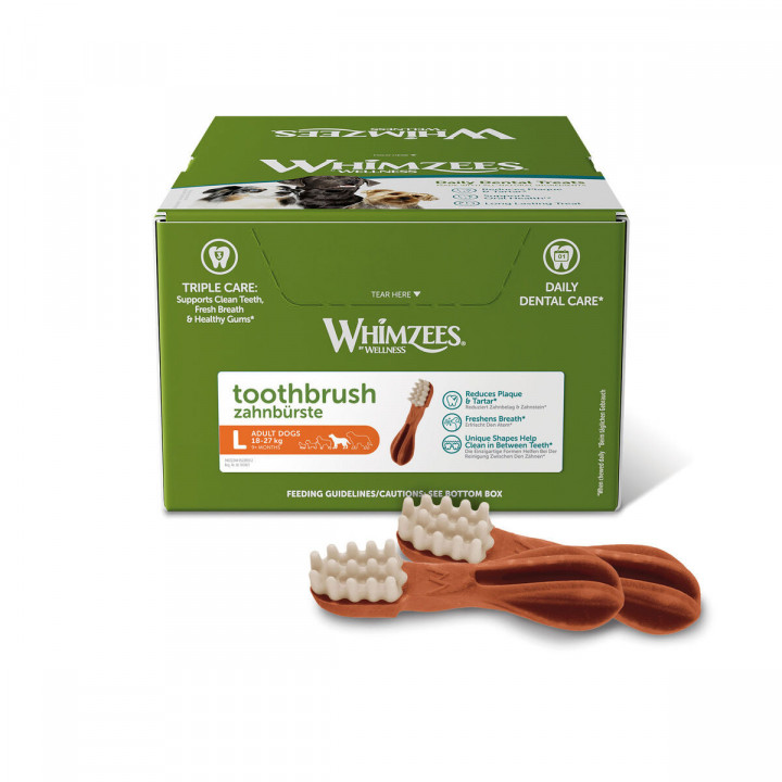 Golosina de Cuidado Dental Whimzees ToothBrush (30 unidades)