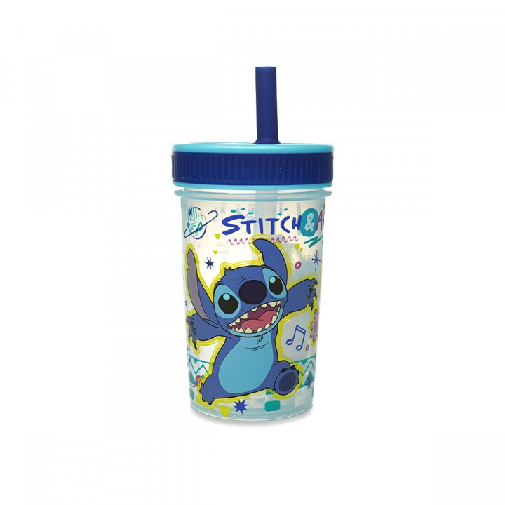Bicchiere di Apprendimento ThermoBaby LILO & STITCH 420 ml Azzurro