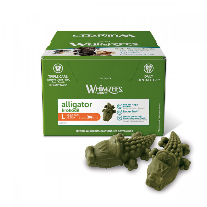 Zahnpflege-Bonbons Whimzees Alligator (30 Stück)