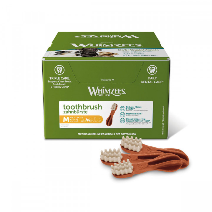 Zahnpflege-Bonbons Whimzees ToothBrush (75 Stück)