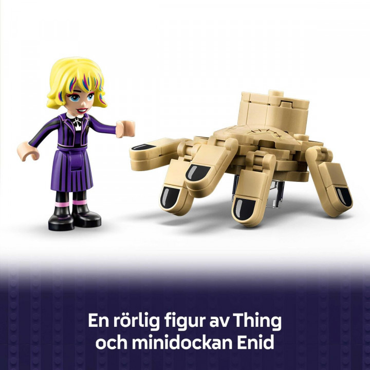 Set di Costruzioni Lego Wednesday 76785 Thing's Apartment 828 Pezzi