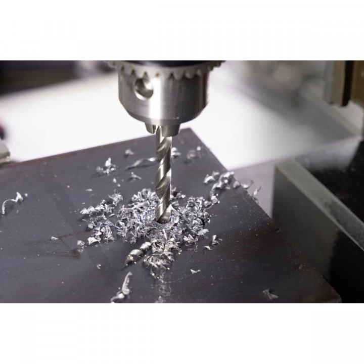 Twist drill RUKO DIN 338 N HSS 101 mm DIN 338 Ø 6,5 mm High speed steel (HSS) Spiral Grinding with self-centering 10 Units