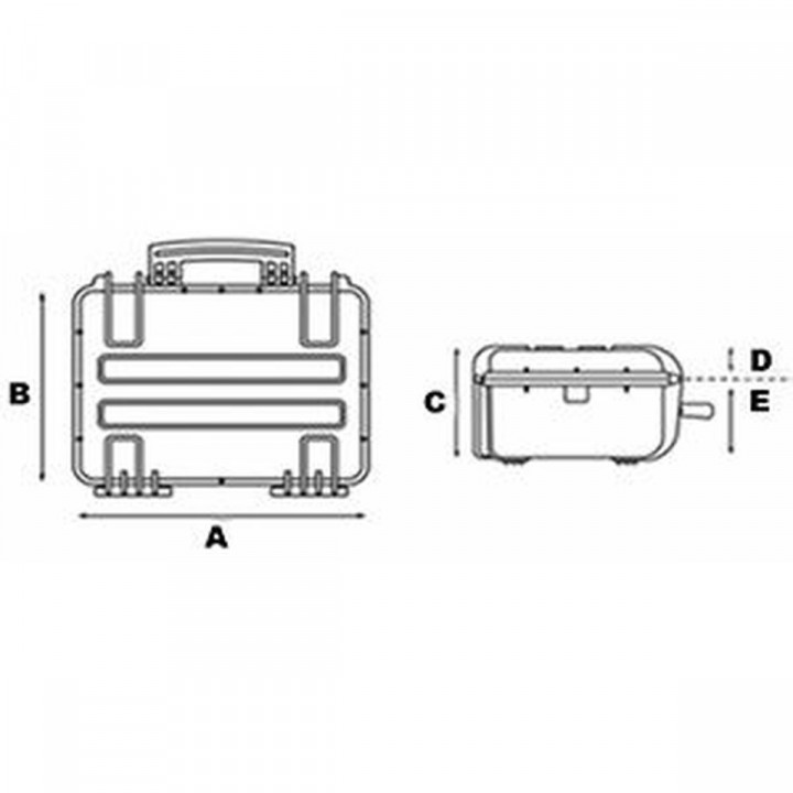 Werkzeugsatz GT Line EXPLORER 5117 54,6 x 34,7 x 19,7 cm Metall Polypropylen