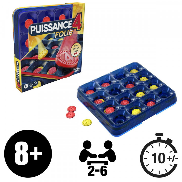Jeu de société Hasbro Puissance 4 27 x 5 x 27 cm