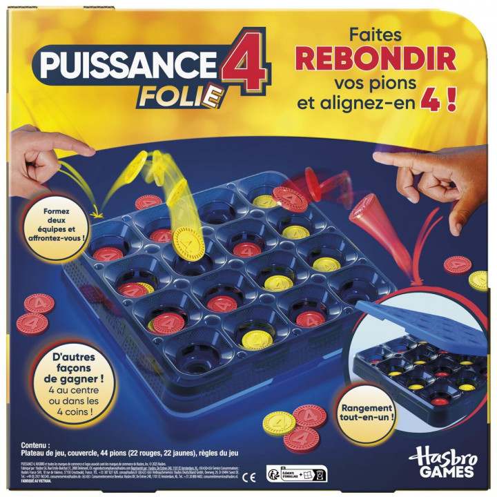 Bordspel Hasbro Puissance 4 27 x 5 x 27 cm