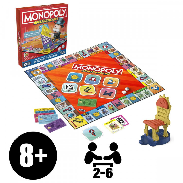 Bordspel Monopoly Monopoly Appli Bancaire 27 x 5 x 27 cm