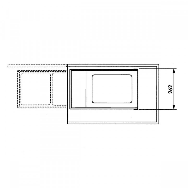Vuilnisemmer Hailo Multi-Box duo L Wit Grijs Crème Staal Plastic 2 lades 14 L Integreerbaar (2 Stuks)