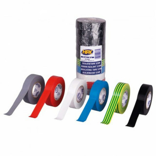Isolierband HPX Bunt 19 mm x 20 m PVC Kautschuk 10 Stück