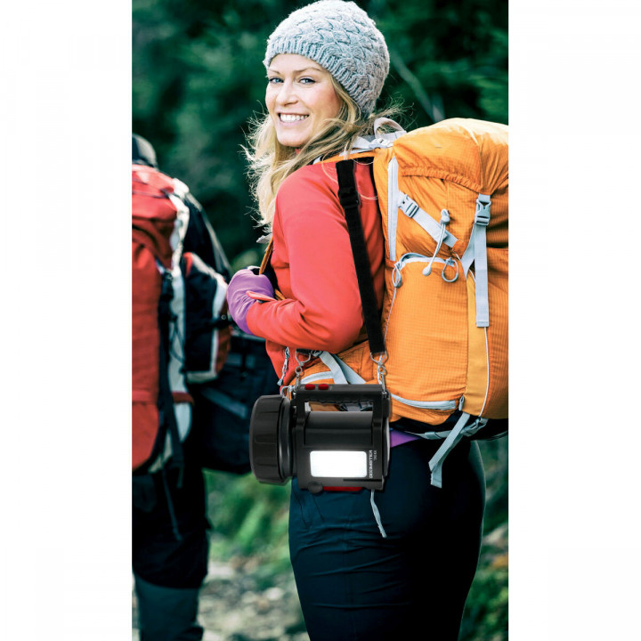 Faretto LED portatile ricaricabile Velamp DOOMSTER TREKK 10 W Sì