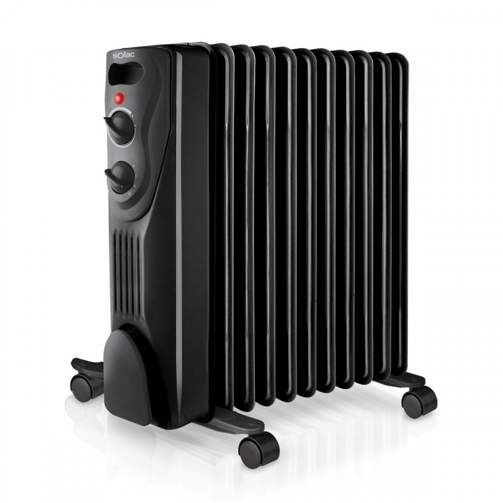 Radiador de Aceite Solac RA810 Negro 2300 W