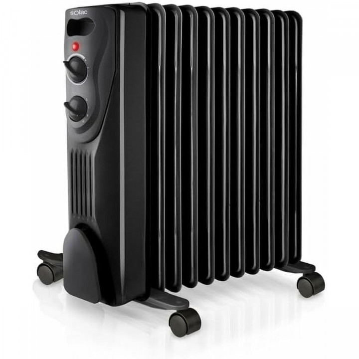 Radiador de Aceite Solac RA810 Negro 2300 W