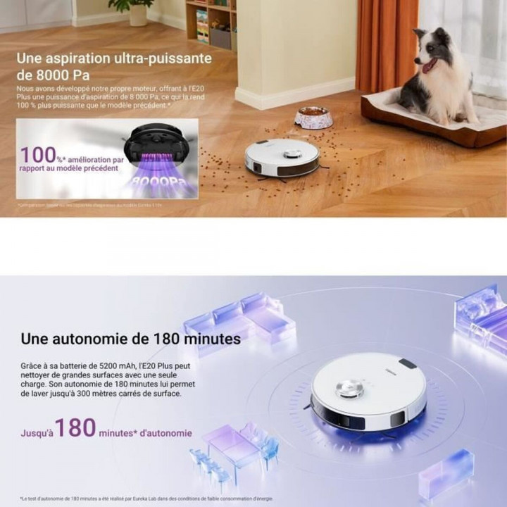 Aspirateur robot Eureka