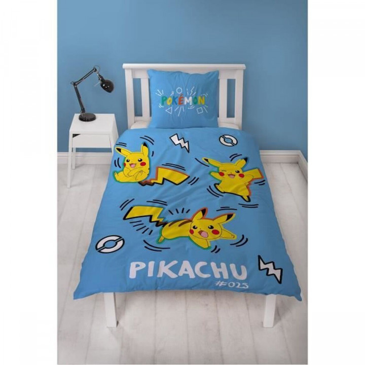 Duvet cover set Pokémon Blue 2 Pieces