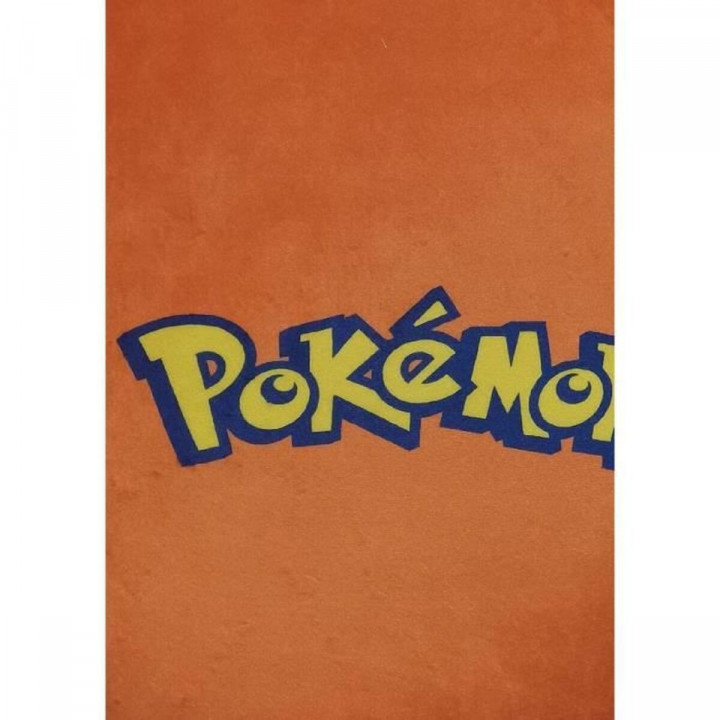 Kussen Pokémon 43 x 3 x 43 cm Oranje Polyester Kinderen Dier