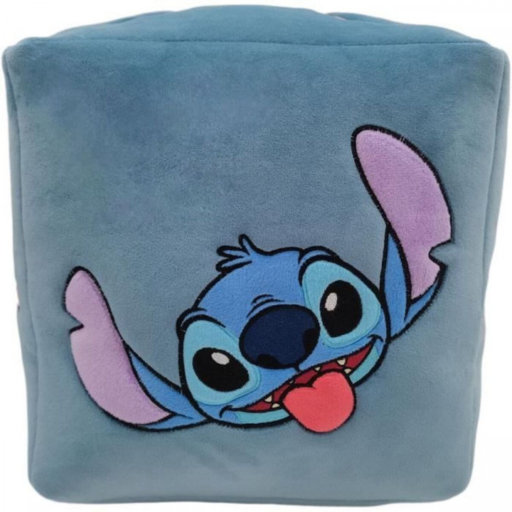 Kussen Stitch 28 x 30 x 29 cm Blauw Polyester Kinderen