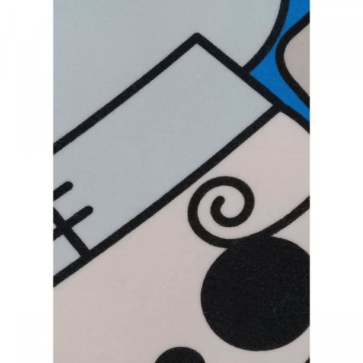 Kussen One Piece Geel Zwart Polyester Bedrukt