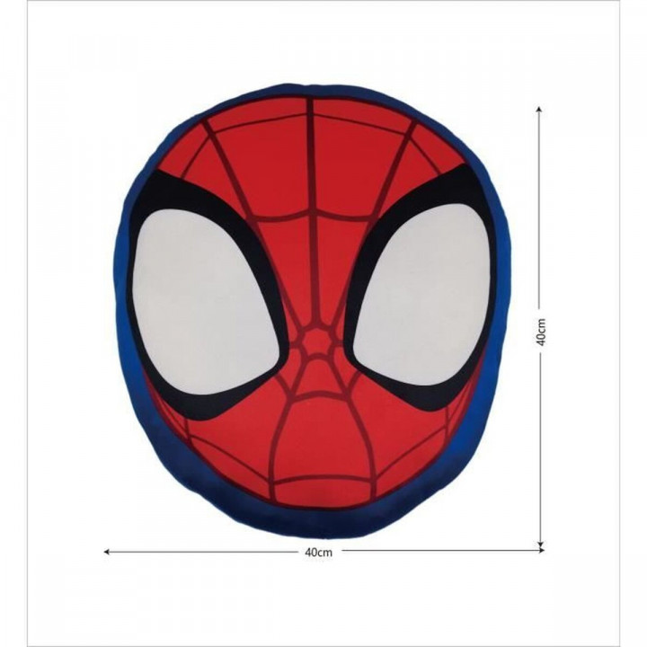 Kussen Spidey 41 x 4 x 41 cm Rood Polyester Kinderen