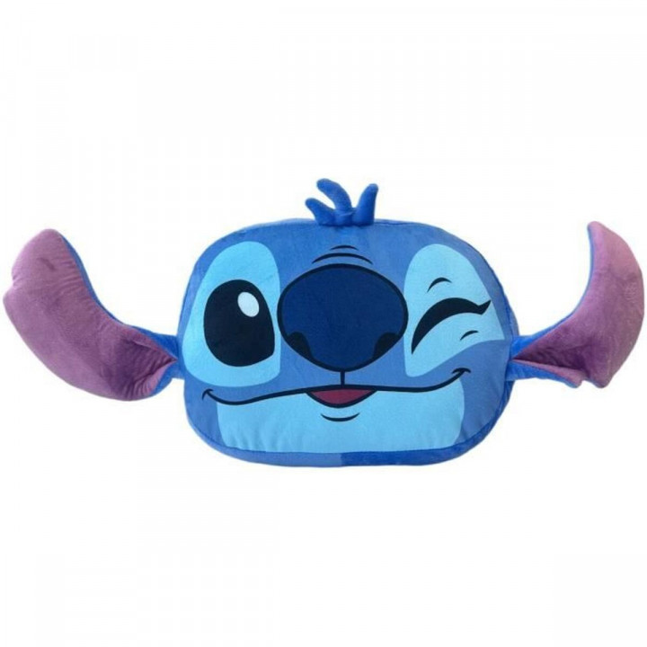 Coussin Stitch 19 x 26 x 18 cm Bleu Polyester Enfant