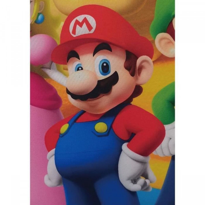 Kussen Mario Bros 41 x 3 x 39 cm Multicolour Polyester Kinderen