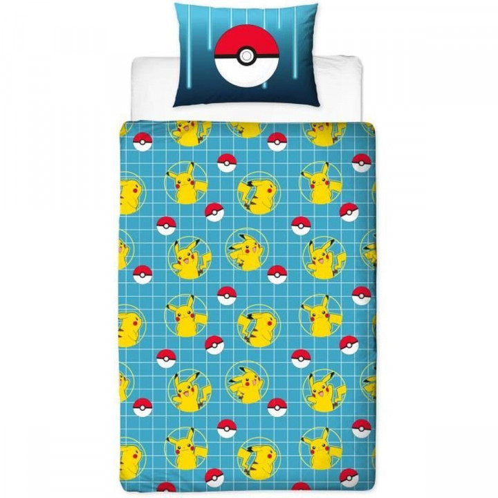 Duvet cover set Pokémon Yellow Double 2 Pieces