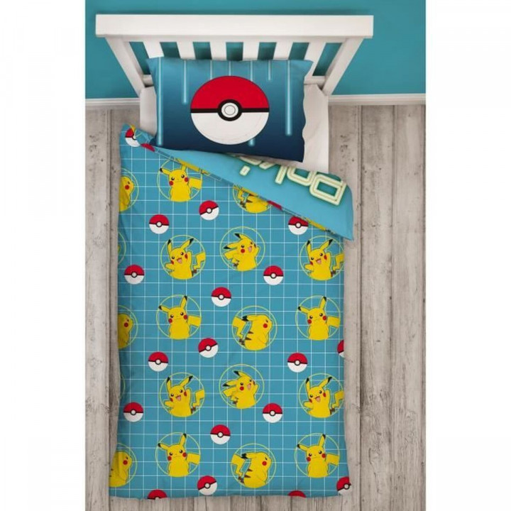 Bettbezug-Set Pokémon Gelb Double size 2 Stücke