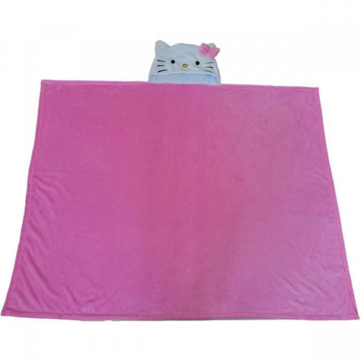 Blanket Hello Kitty 22 x 11 x 34 cm Pink Animal