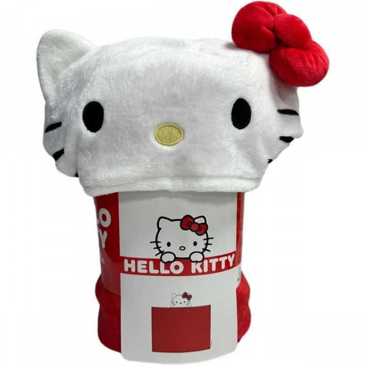 Manta Hello Kitty Rojo Animales