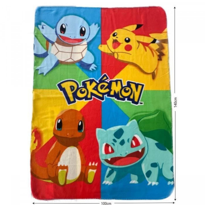 Blanket Pokémon Multicolour animals
