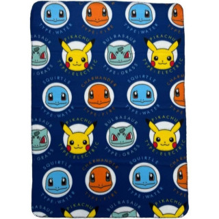Coperta Pokémon 25 x 7 x 13 cm Multicolore animali
