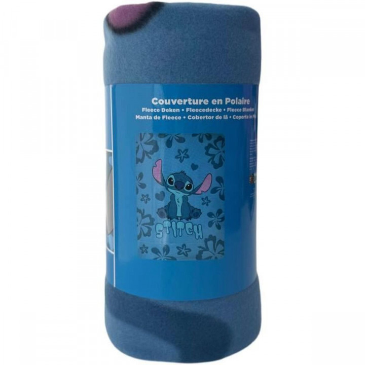 Coperta Stitch 25 x 11 x 13 cm Azzurro Quadri scozzesi