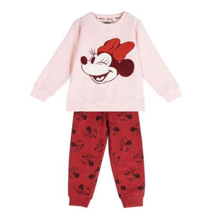 Joggingpak voor kinderen Mickey Mouse Roze 3 Jaar