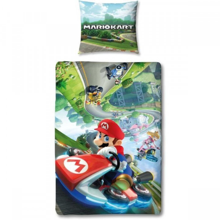 Bettbezug-Set Mario Bros Bunt Double size 2 Stücke