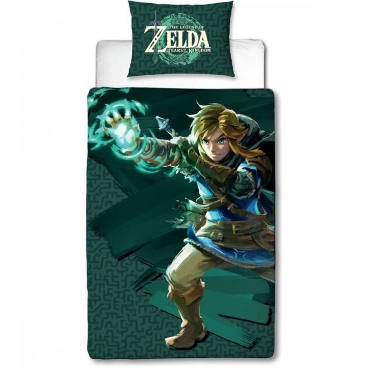 Juego de funda nórdica The Legend of Zelda 25 x 5 x 30 cm Multicolor Cama de 140 2 Piezas