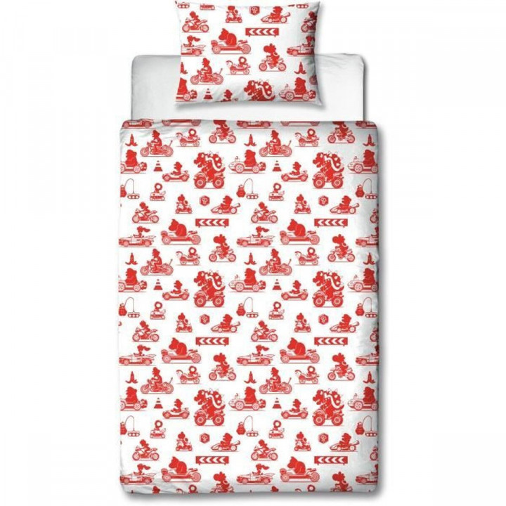 Bettbezug-Set Mario Bros Bunt Double size 2 Stücke