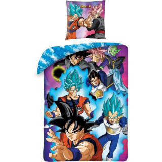 Dekbedovertrek set Dragon Ball 25 x 5 x 29 cm Multicolour Bed van 140 2 Onderdelen