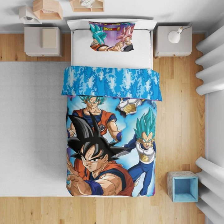 Bettbezug-Set Dragon Ball 25 x 5 x 29 cm Bunt Double size 2 Stücke