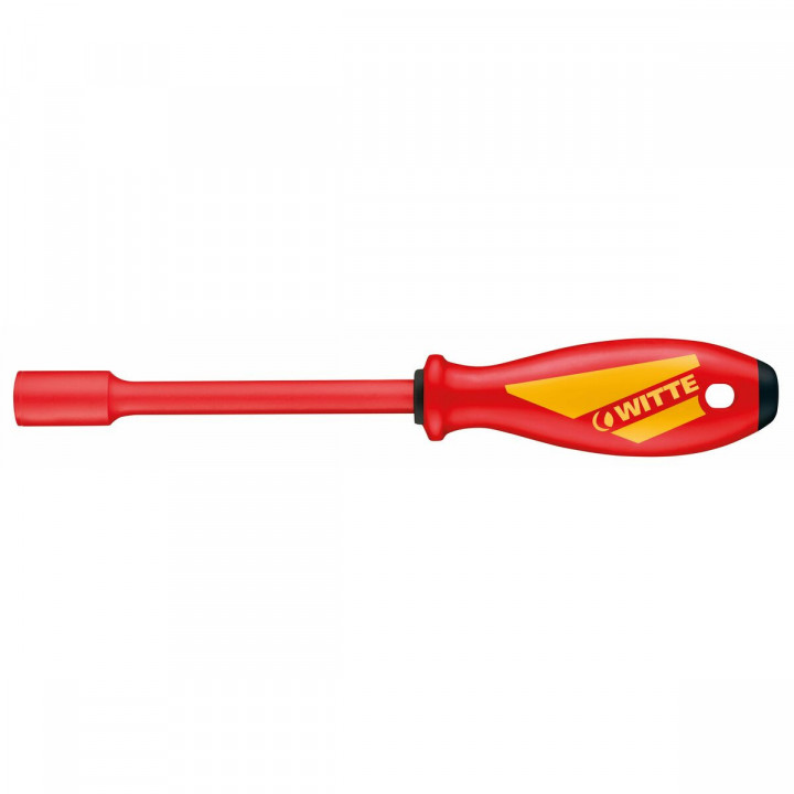 Destornillador de electricista punta de vaso WITTE MAXX VDE Hex 13 mm Hexagonal