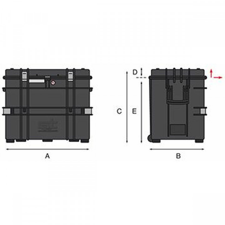 Toolbox GT Line ALL IN ONE Foam Steel polypropylene Plastic