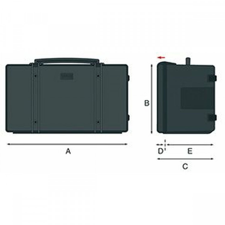 Tool Case GT Line polypropylene