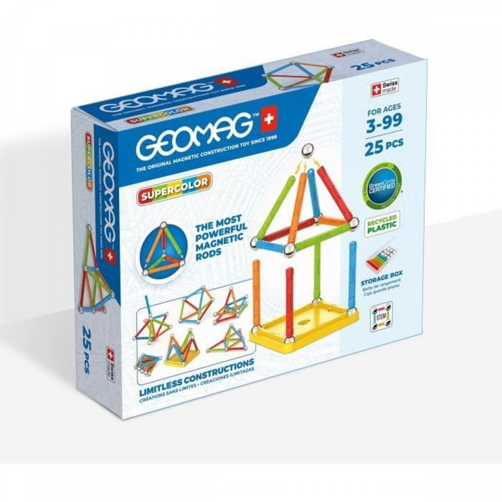Bouwspel Geomag 25 Onderdelen