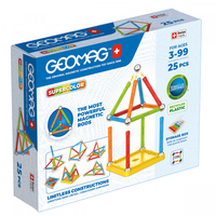Juego de Construcción Geomag 25 Piezas